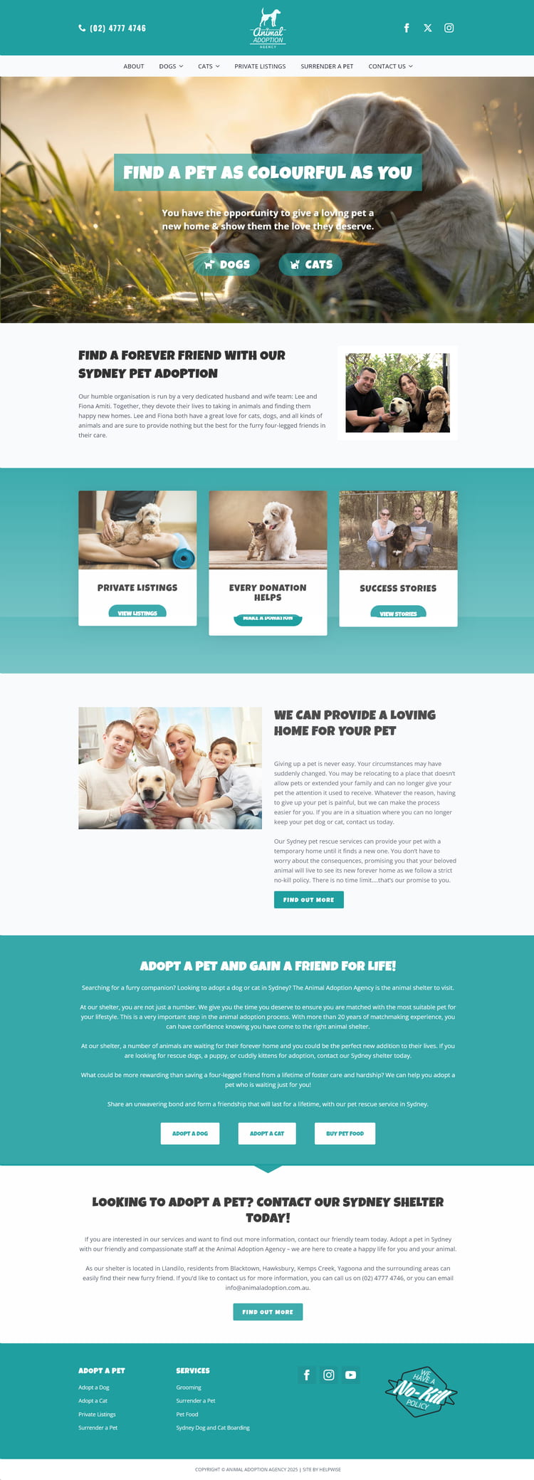 Animal Adoption Sydney